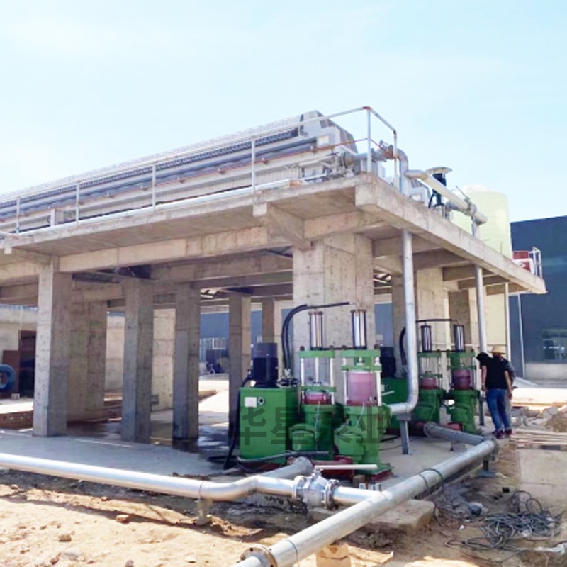 壓濾機節(jié)能進料泵，液壓陶瓷柱塞泥漿泵