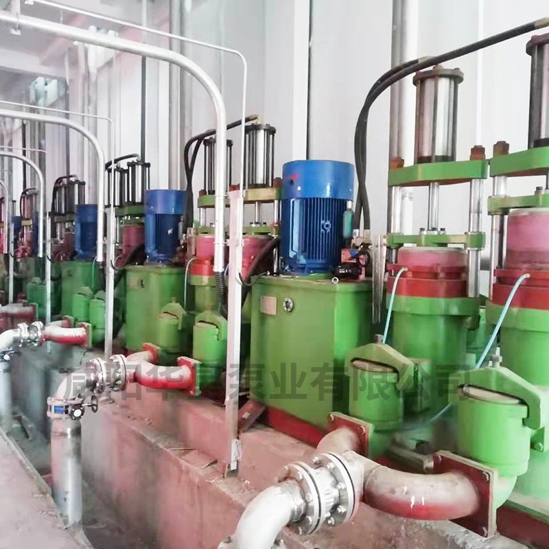 壓濾機節(jié)能進料泵，液壓陶瓷柱塞泥漿泵