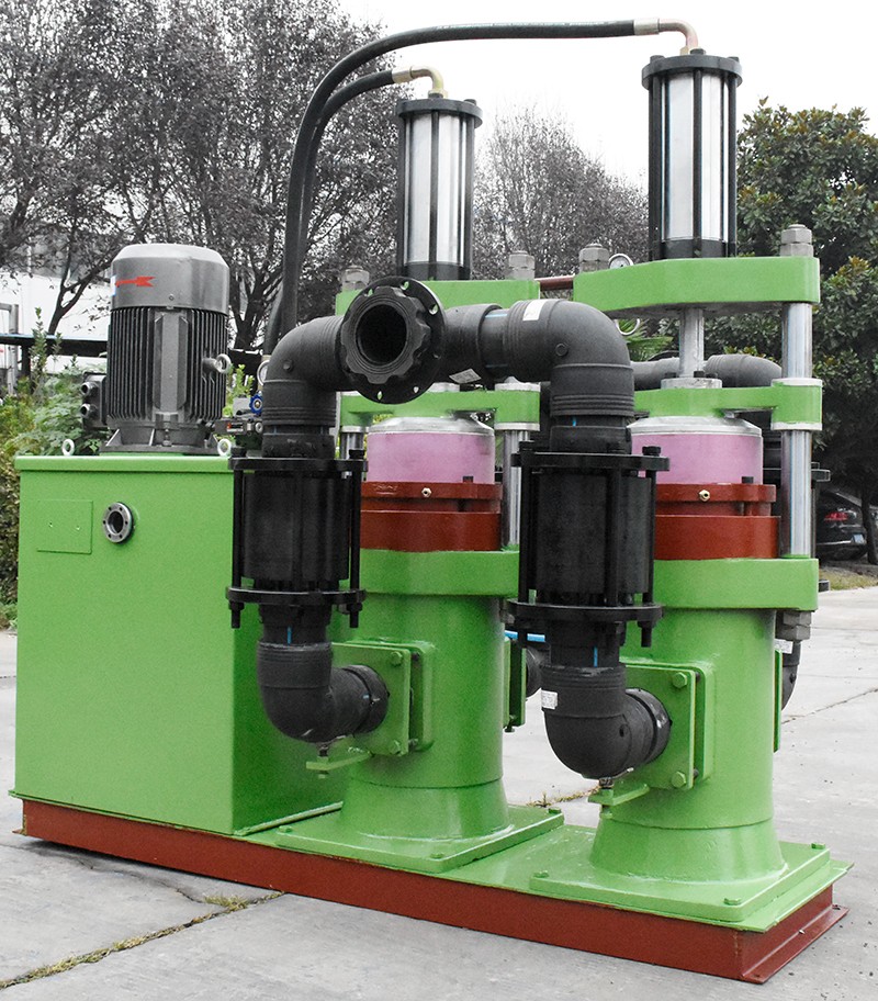 壓濾機節(jié)能進料泵，液壓陶瓷柱塞泥漿泵